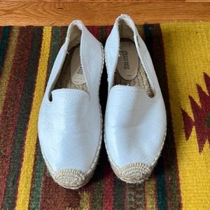 Soludos espadrilles white leather